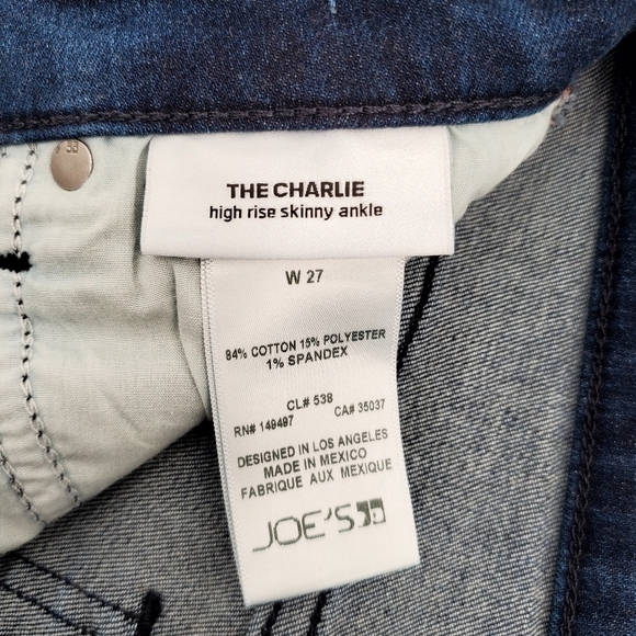 Joe's Jeans Charlie Ankle in Jillie Jeans with Racer Stripes - Picture 12 of 15